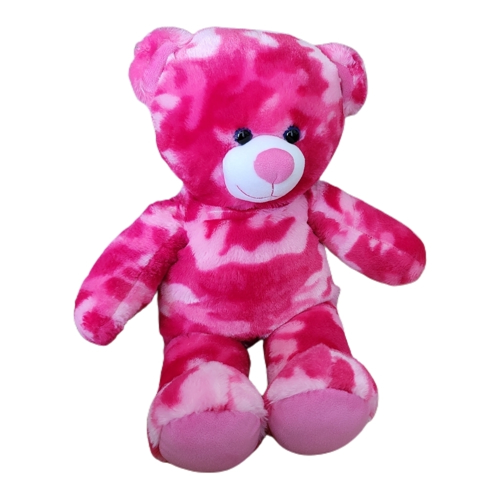 Build A Bear Camaflash Plush 16" Pink Stuffed Animal